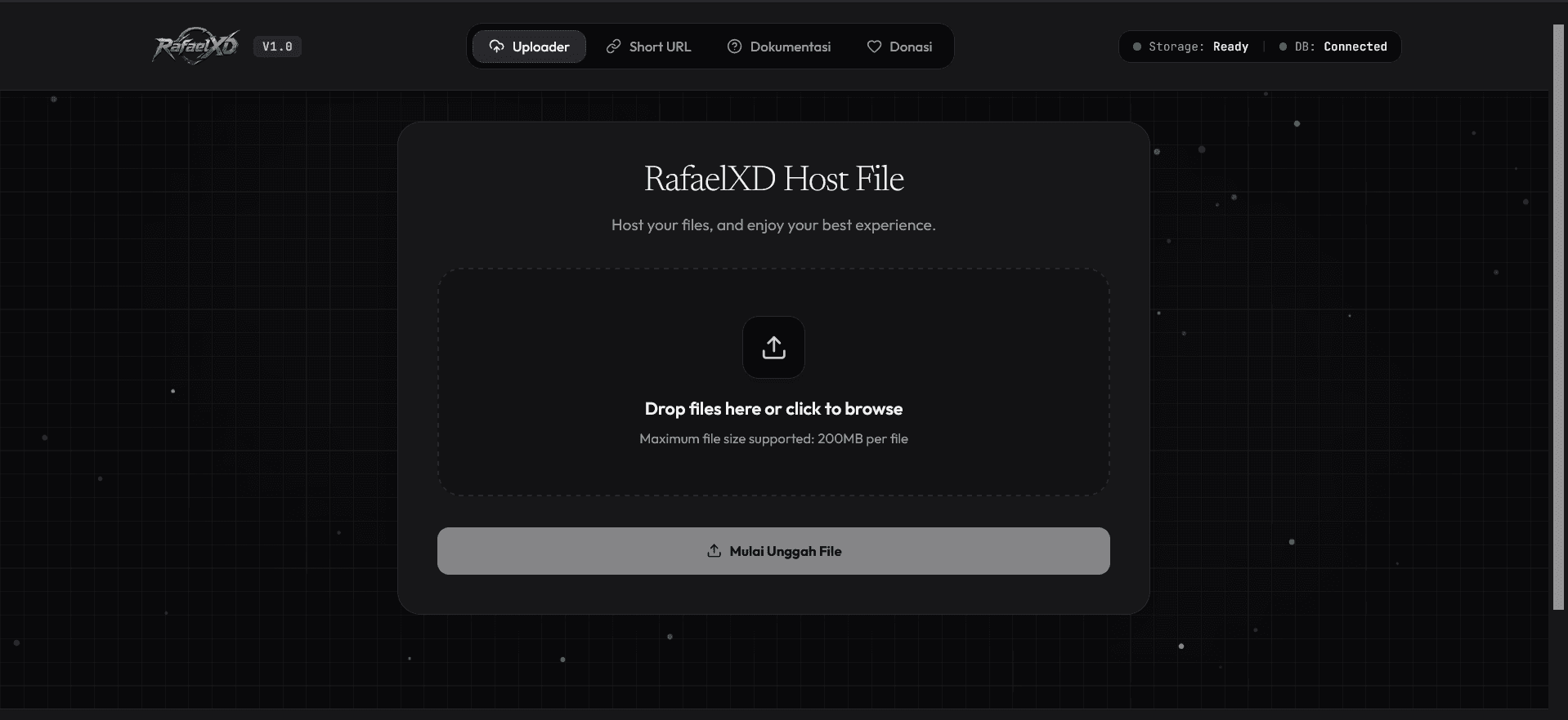 RafaelXD Tools Interface Screenshot
